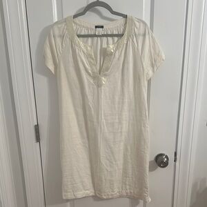 J. Crew Cream Mini Dress